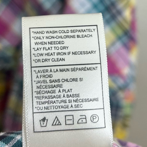 Betsey Johnson Pink Plaid Midi Dress Puff Sleeve Size M - Picture 14 of 15